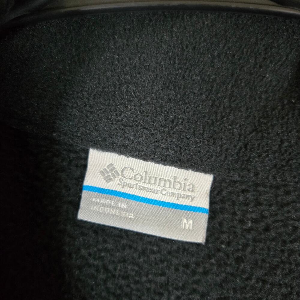 Columbia Fleece Zip Up Jacket Womens Medium Like New Warm Full zip 0824 - Picture 5 of 9